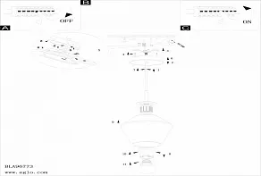 Подвесной светильник Eglo ПРОМО Murmillo 96773
