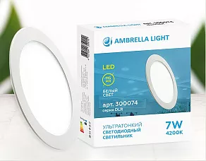 Встраиваемый светильник Ambrella DLR 300074