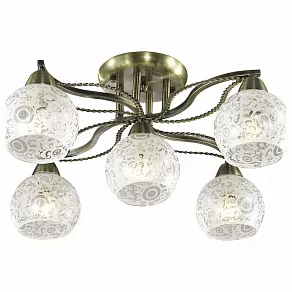 Потолочная люстра Odeon Light Girona 2942/5C
