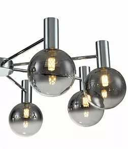 Люстра на штанге Indigo Collana 13015/8R Chrome
