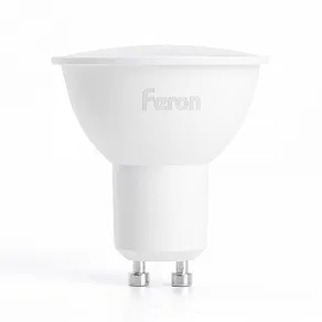 Лампа светодиодная Feron LB-24 GU10 5Вт 6400K 51217