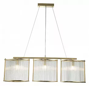 Подвесная люстра Indigo Corsetto 12003/3PL Gold