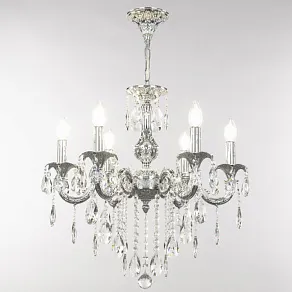 Подвесная люстра Bohemia Ivele Crystal AL7901 AL79101/6/175 B Ni