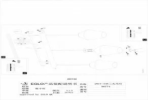 Подвесной светильник Eglo ПРОМО Murmillo 96774