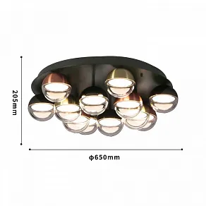 Потолочная люстра Favourite Luna 4371-12C