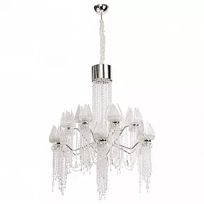 Подвесная люстра Chiaro Лотос в водопаде 625010228