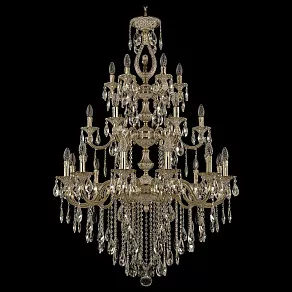 Подвесная люстра Bohemia Ivele Crystal 7201 72401/12+6+6/300/3d B GW FL3M