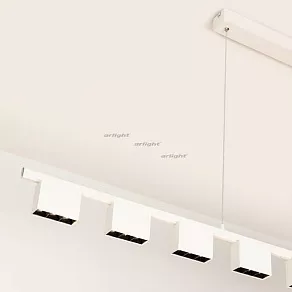Подвесной светильник Arlight SP-LEGACY-S1200x60-8x6W Warm3000 (WH, 34 deg) 028152