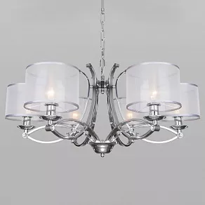 Потолочная люстра Eurosvet Fabiola 60124/6 хром Smart