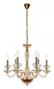 Подвесная люстра iLamp Mercury P9448-6 Gold