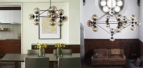 Подвесная люстра Imperiumloft Modo Chandelier Globes 40.615