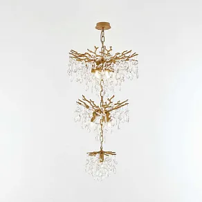 Подвесная люстра Arte Milano Веточка 230416.480-900.10.E14.D3.3D IB