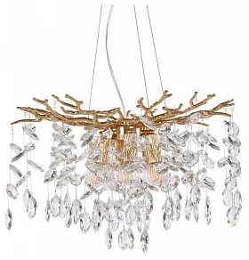 Подвесная люстра Arte Milano Веточка 230110.480.6.E14.D GD