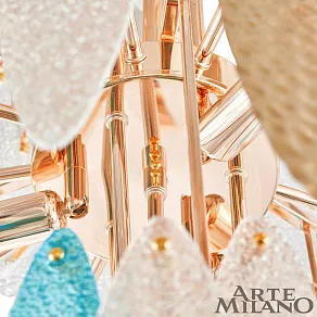 Подвесная люстра Arte Milano AM-7753B 1863B.D800.H1300.E14.25 G