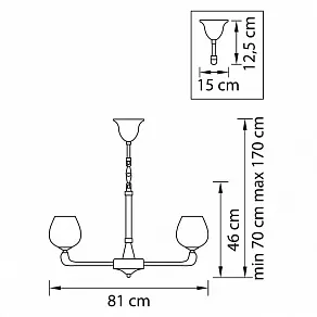 Подвесная люстра Lightstar Delta 706082