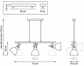Подвесной светильник Lightstar Acrobata 761130