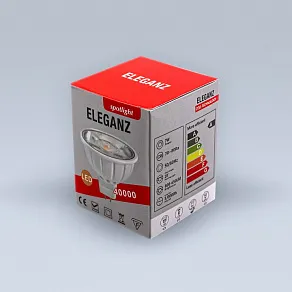 Лампа светодиодная Eleganz  GU10 7Вт 4500K 1315