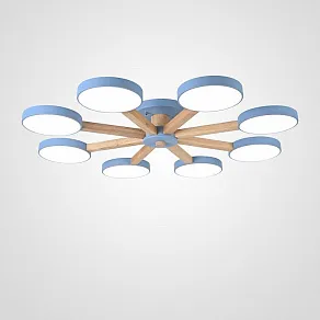 Люстра на штанге Imperiumloft TURNA Blue TURNA01