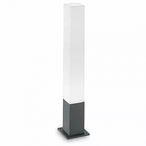 Наземный низкий светильник Ideal Lux Edo Outdoor EDO OUTDOOR PT1 SQUARE ANTRACITE