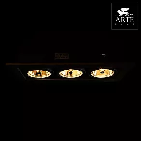 Встраиваемый светильник Arte Lamp Technika 2 A5930PL-3WH