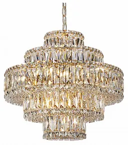 Подвесная люстра Newport 8450 8459+6/C gold