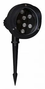 Наземный низкий светильник Reluce  09401-0.7-001U LED12W BK+WW