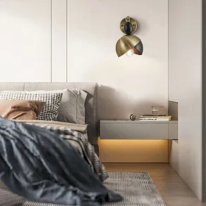 Бра Arte Milano Neapolis-71307 271307/1B BK/GD