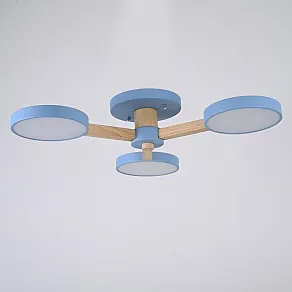 Люстра на штанге Imperiumloft TURNA Blue TURNA01