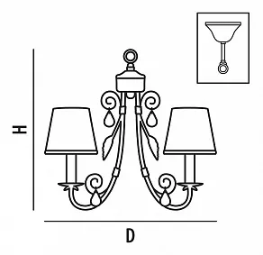 Подвесная люстра Lightstar Modesto 781080