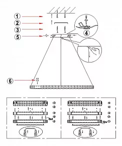 Подвесной светильник Globo Marilyn I 67039-24
