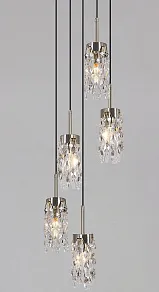 Подвесная люстра ILLUMICO  IL3588-5PSQ-26 AB DS