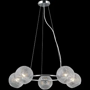 Потолочная люстра ILLUMICO ARIES IL0728-5PSQ-24 CR ARIES