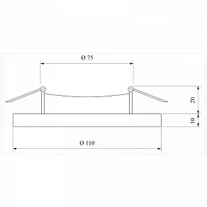 Встраиваемый светильник Elektrostandard Grik S DSS002 6W 4200K
