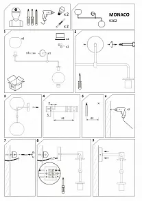 Накладной светильник Nowodvorski Monaco 9362