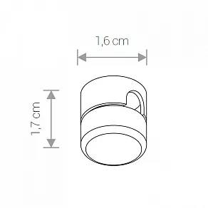 Крепление троса к потолку Nowodvorski Cameleon Mounting C BS 8405