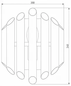 Накладной светильник Bogate's Castellie 362/1