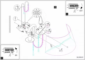 Бра Eglo Diadema 89035