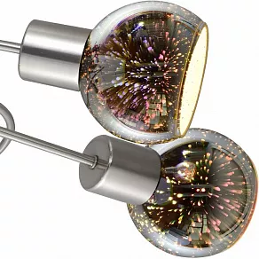 Потолочная люстра Arte Lamp Illusione A6125PL-5SS