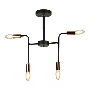 Люстра на штанге Imex MD.8060 MD.8060-4-S BK