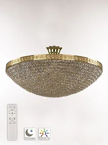Потолочная люстра Bohemia Ivele Crystal 1932 19321/55IV/LED-DIM G