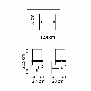 Бра Lightstar Cero 731617