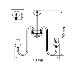 Подвесная люстра Lightstar Turri 882100