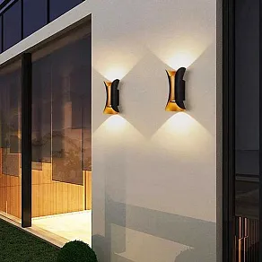 Накладной светильник Reluce  86852-9.2-002KT LED2*5W BK+GD