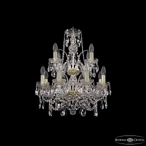 Подвесная люстра Bohemia Ivele Crystal 1411 1411/8+4/160/2d G
