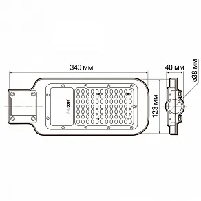Консольный светильник Jazzway  PSL 07  30w 5000K  IP65