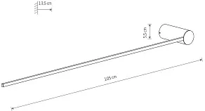 Бра Nowodvorski Arm Led L 10856