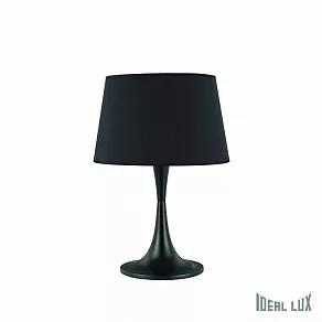 Настольная лампа декоративная Ideal Lux London LONDON TL1 BIG NERO