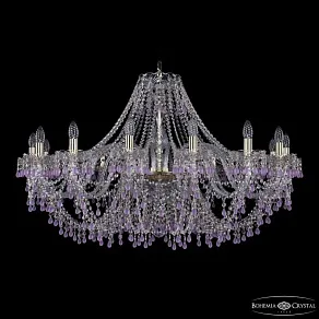 Подвесная люстра Bohemia Ivele Crystal 1410 1410/16/400 G V7010