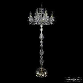 Торшер Bohemia Ivele Crystal 1402 1402T1/8+4/195-165 G