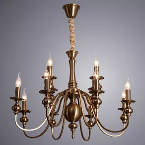 Подвесная люстра Arte Lamp Passoni A6097LM-12PB